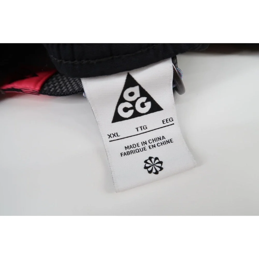 Nike ACG BeTrue Trail Shorts Mens XXL Black Hiking Belted Outdoor DJ1427-010